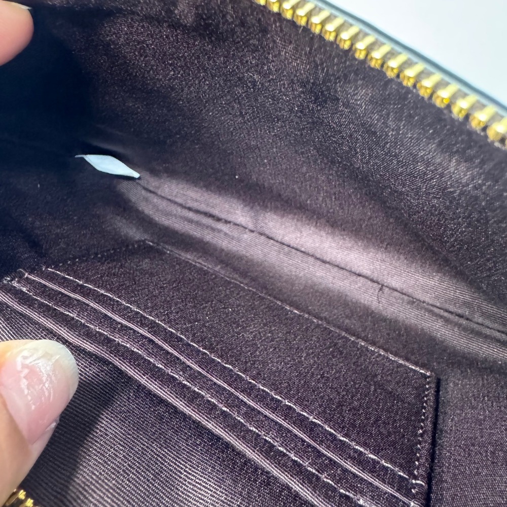 Coach Signature Canvas Brown Wristlet Pouch Wallet Clutch #G2491-CS438 July 2012 - Picture 7 of 8